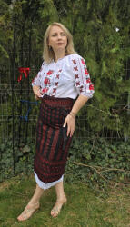 Ie traditionala Set traditional dama format din 3 piese - Afrodita 5