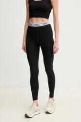 Guess legging ALINE fekete, női, nyomott mintás, V5GB04 KCSA2 - fekete XS