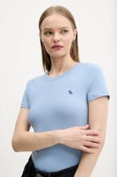 Abercrombie & Fitch t-shirt női, KI139-5273 - kék L