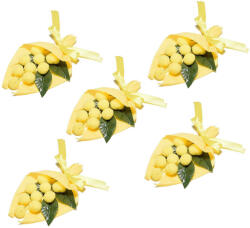 Decorer Set 5 flori artificiale Mimoza 13 cm (A56.32.10deco)