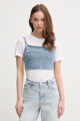 Calvin Klein farmer top női, sima, J20J225515 - kék L