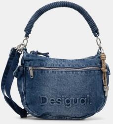 Desigual farmer táska HALF LOGO 25SAXD28 - kék Univerzális méret