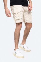 Alpha Industries pamut rövidnadrág Crew Short bézs - bézs 32 - answear - 24 990 Ft