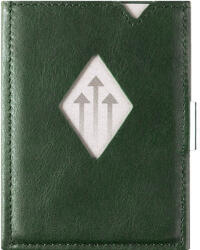  Exentri Green Leather pénztárca