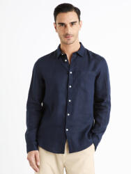 Celio Тъмно синя мъжка ленена риза Celio Daflix Celio | Sin | МЪЖЕ | S