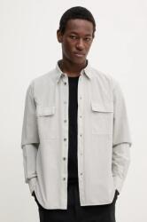 Barena Venezia pamut ing Camicia Mola férfi, galléros, szürke, regular, CAU5075.2586 - szürke 50
