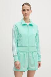 Adidas felső Firebird türkiz, női, nyomott mintás, JC8266 - türkiz L