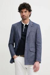 Tommy Hilfiger len blézer - sötétkék 52