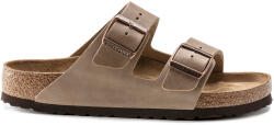 Birkenstock Sandale Leather Arizona Sfb Leoi Narrow 552813 tabacco brown