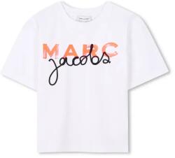 Marc Jacobs gyerek pamut póló fehér, nyomott mintás, W60455 - fehér 86