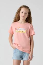 Levi's gyerek póló HOT AIR BALLOON BATWING TE narancssárga, 4EM638 - narancssárga 140