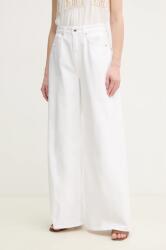 Pepe Jeans farmer WIDE LEG JEANS UHW JAIMY fehér, női, PL204740TC5 - fehér 25/32