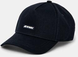 K-way pamut baseball sapka sötétkék, nyomott mintás, K8132SW - sötétkék 57