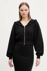 HUGO BOSS felső fekete, női, sima, kapucnis, 50536945 - fekete XL