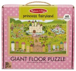 Melissa & Doug Primul meu puzzle de podea eco Tinutul Printelesor - Melissa & Doug Puzzle
