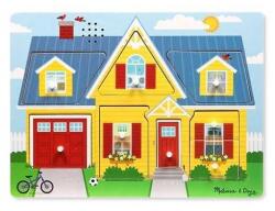 Melissa & Doug Puzzle cu sunete Casa mea Melissa and Doug Puzzle