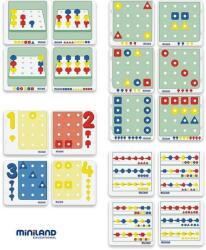Miniland Mozaic Jumbo pentru activitati matematice Miniland Puzzle