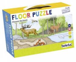 Beleduc Puzzle de podea Descopera padurea - homeev Puzzle