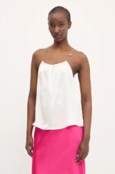 HUGO BOSS top bézs, női, sima, 50536436 - bézs 34