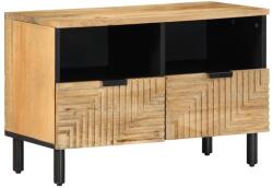 vidaXL Barna tömör mangófa TV-szekrény 70x33x46 cm (4017721) - simplexbutor