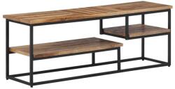 vidaXL Tömör újrahasznosított tíkfa TV-szekrény 110 x 30 x 39 cm (358518) - simplexbutor