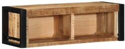 vidaXL Tömör nyers mangófa TV-szekrény 80x30x25 cm (4015933) - simplexbutor