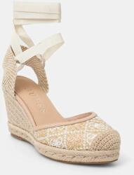 Guess espadrilles CYRENAY bézs, éksarkú, FLJCRY FAL04 - bézs Női 38