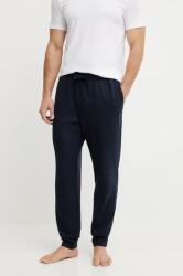 Giorgio Armani nadrág otthoni viseletre sötétkék, férfi, sima, EM000500 AF10790 - sötétkék XL