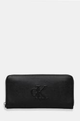Calvin Klein pénztárca fekete, női, LV04K1005G - fekete Univerzális méret