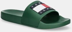 Tommy Jeans papucs POOL SLIDE ESS zöld, férfi, EM0EM01191 - zöld Férfi 43