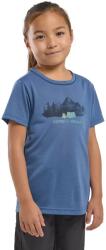 Jack Wolfskin gyerek póló HIKING GRAPHIC T KIDS nyomott mintás, A64183 - kék 128