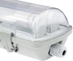 SBS Por és páramentes lámpatest IP65 2xT8 60cm (SBS-VIR218-011)