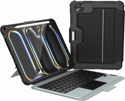 Nillkin Bumper Combo Keyboard Protective Case Backlit Version - удароустойчив кейс, с отделяща клавиатура и поставка за iPad Pro 11 (2024)