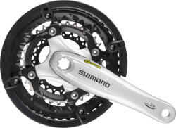SHIMANO Hajtómű Deore 175mm 44x32x24f Octalink Ezüst Hg-x 10-es Hollowtech Lv