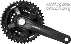 SHIMANO Hajtómű Altus 175mm-40x30x22f Integrált Fekete 9-es Lv