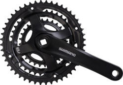 SHIMANO Hajtómű Ty 175mm-48x38x28f Négyszögtengelyes Fekete Hg 6/7/8-as