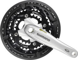 SHIMANO Hajtómű Deore 175mm 48x36x26f Octalink Ezüst Hg-x 10-es Hollowtech Lv