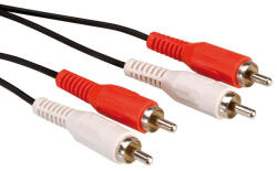 Valueline Kábel Audio 2xRCA-2xRCA M/M, 10m (VAUDCAB2RCA10MM)