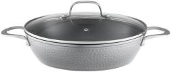 Ambition Tigaie adanca cu capac 28cm, 3.4L, invelis Qualum Basic, Bubble (61267)