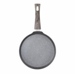 Ambition Tigaie clatite 26cm, invelis Qualum Basic Stone Edition, Wavy (29478)