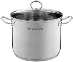 Ambition Oala inox cu capac 38cm, 30L, Acero (44464)