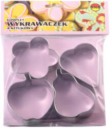 SNB Set forme fursecuri, 4 piese, mix modele primavara-vara, SNB (87710)