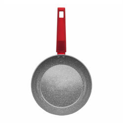 Ambition Tigaie universala 20cm, invelis Qualum Ceramic Stone Edition, Ombre Red (22332)