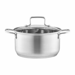 Ambition Oala inox cu capac 20cm, 3L, Hugo (44459)