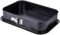 SNB Forma tort 34x24x8cm, baza detasabila, invelis non-stick, negru, SNB (87879)