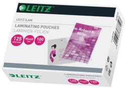 LEITZ Meleglamináló fólia, 125 mikron, 65x95 mm, fényes, LEITZ "iLam" - 100db (E33812)
