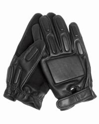 Mil-Tec Bőr Kesztyű Security, fekete - 2XL