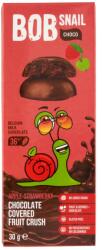 Bob Snail Gyümölcs snack tejcsokoládéban alma-eper 30g