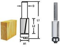 Makita felsőmarókés szintbemaró 12, 7x26mm csapágyas