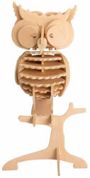 Rowood 3D Fa Puzzle vadállatok Bagoly JP273 35 db (JP273)